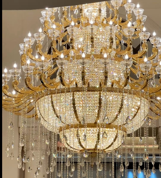 ODM OEM Modern Large Entryway Chandelier Unique Chandeliers For Foyer