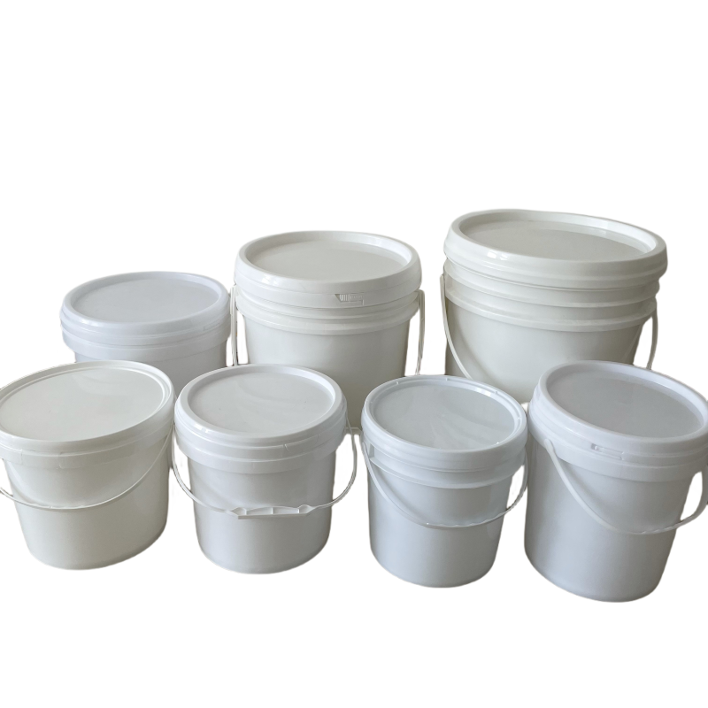 Customize YES 4L Plastic Bucket with Lid Chemical Sauce Storage Solution