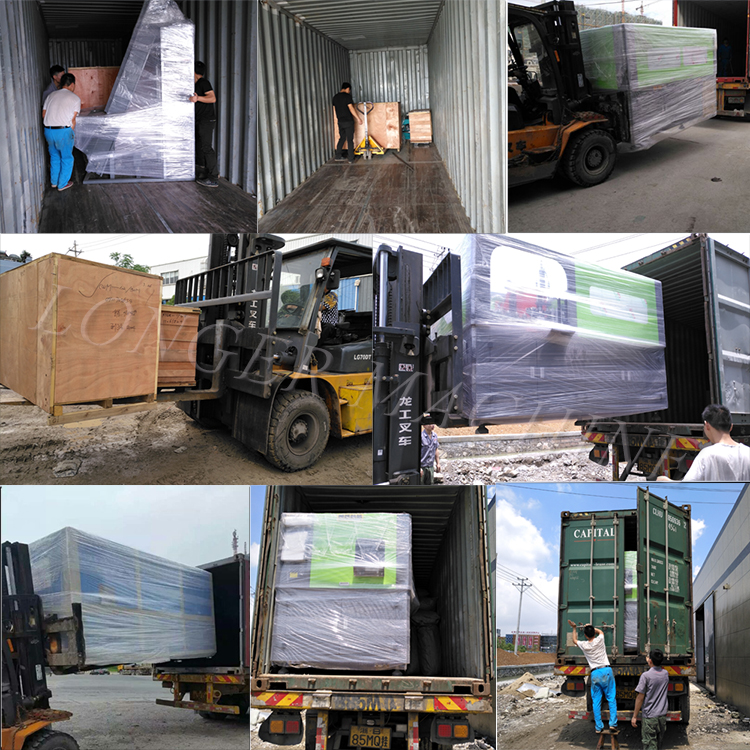 380V/50HZ Voltage 4 Mold PET Plastic Bottle Making Machine for Small Production Lines