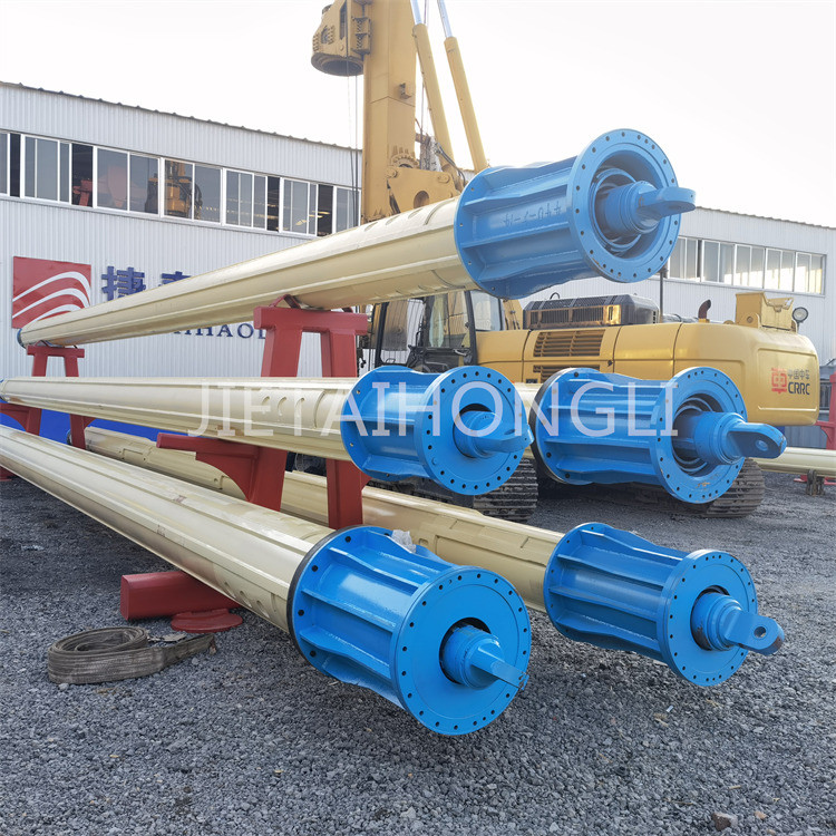Rotary Table Kelly Bar Piling Rod 3-5 Sections For Foundation Drilling Hole soilmec kelly bar