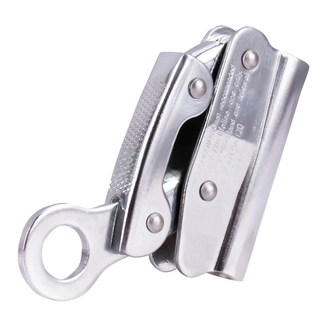 Outdoor Protection Gear Aluminium Alloy High Altitude Safety Rope Self-Locking Device