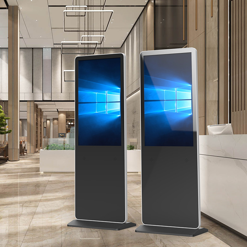 WiFi Floor Standing LCD Advertising Kiosk Outdoor Digital Signage Totem