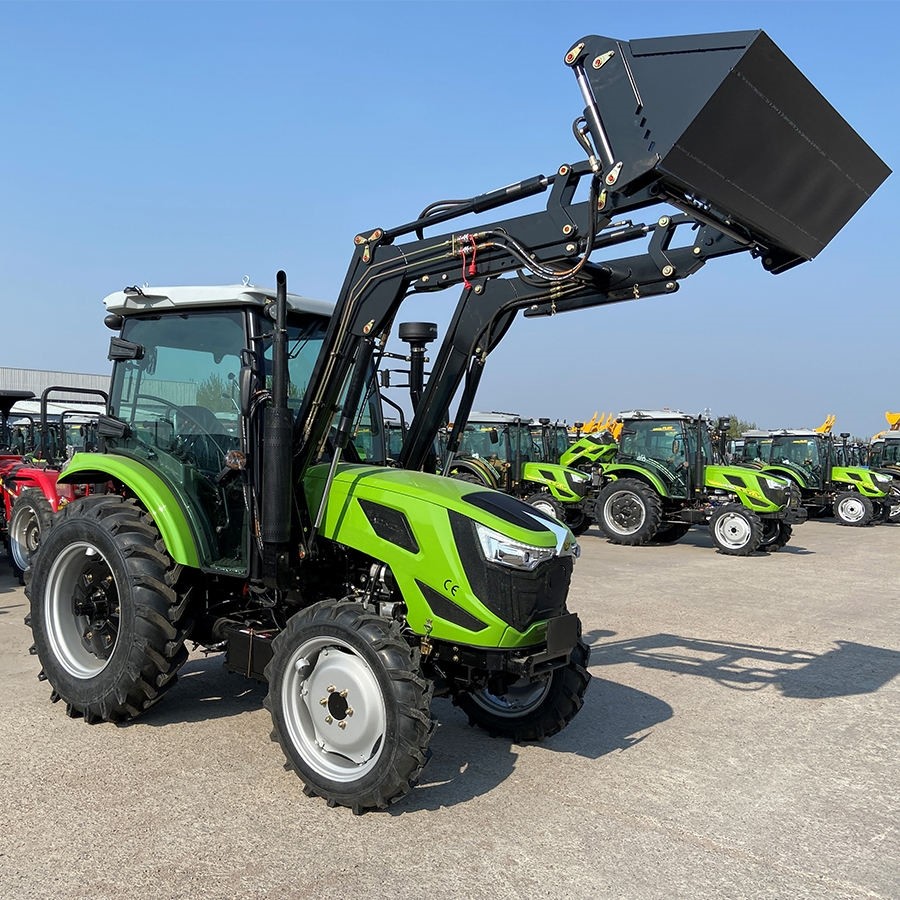 HT404 4x4 Wheeled Tractor with Adjustable Rear Wheel Tread Water Cooled Engine