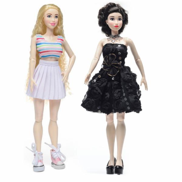 Low MOQ original design customization 30cm fashion doll clothes for dolls