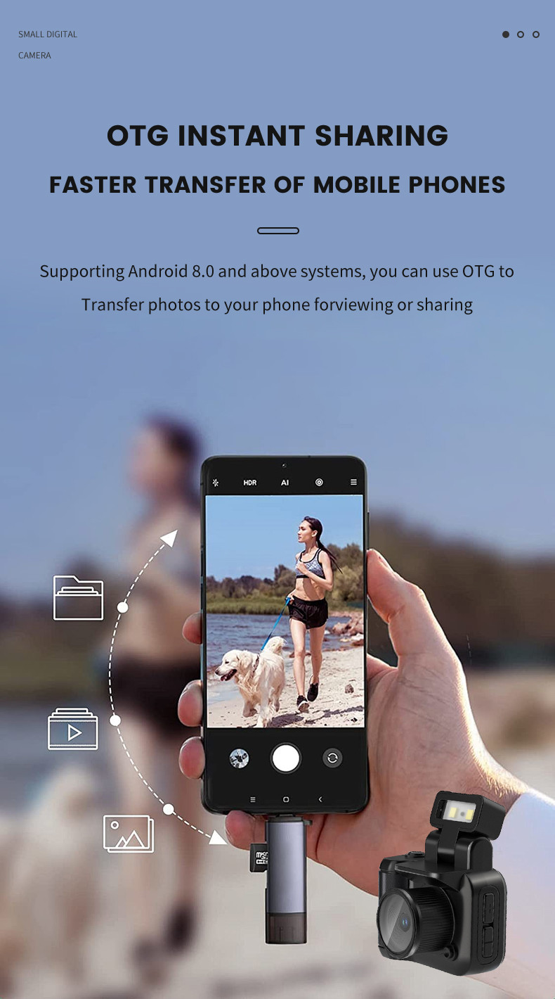 High Definition Selfies Y5000 Digital Video Camera 16x Zoom Entry-Level 50 Million Pixel