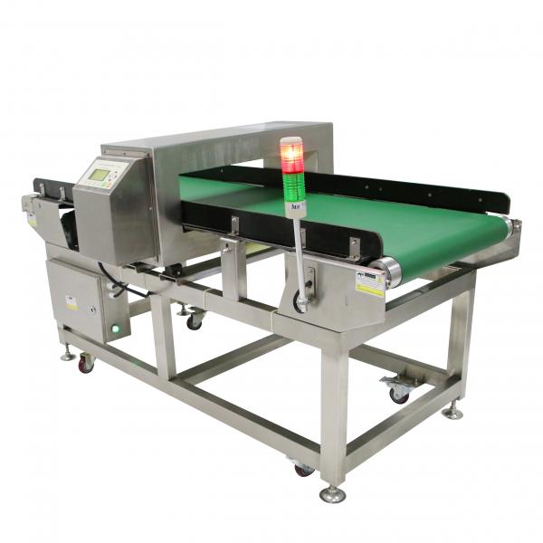 Quality Automation Conveyor Belt Types Stainless Steel Metal Detector System For Food Manufacturing Industry for sale