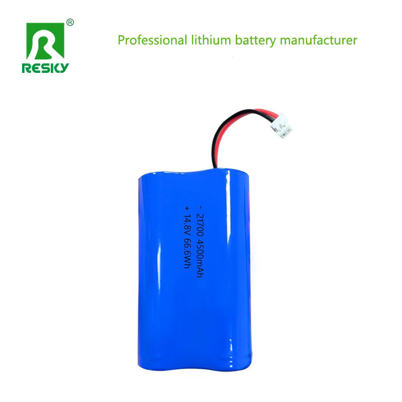Lithium Cell 21700 7.4v 5000mAh 18.5wh Rechargeable Lithim Ion Battery Pack For Solar Light