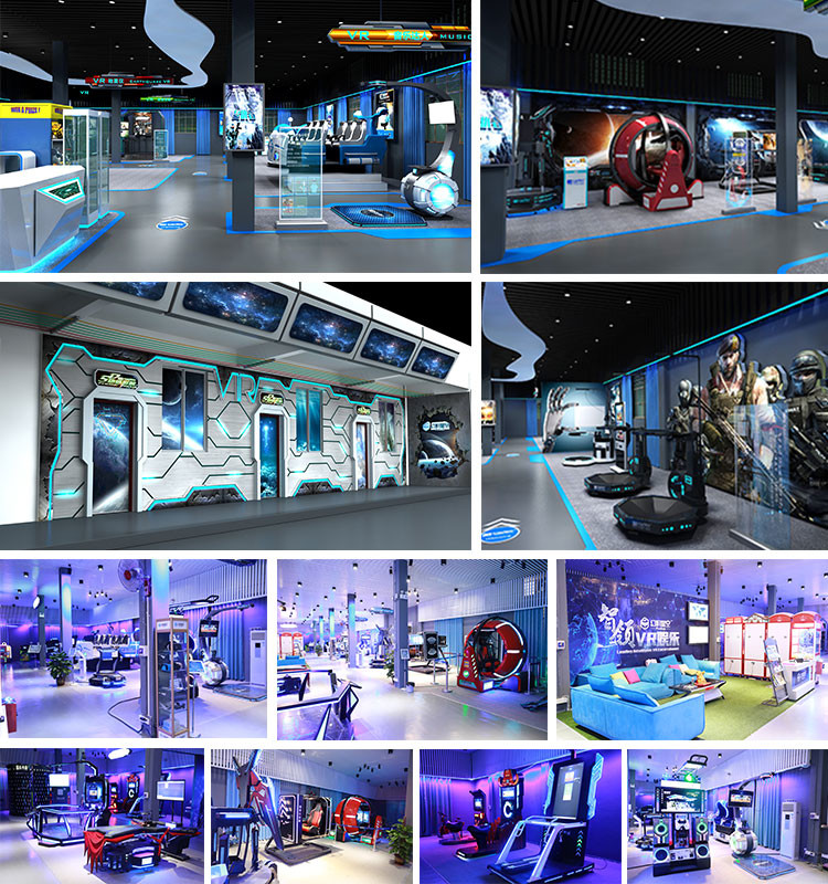 VR car Game Machine VR Space Game Simulator for 1 player 2500*1900*1700mm