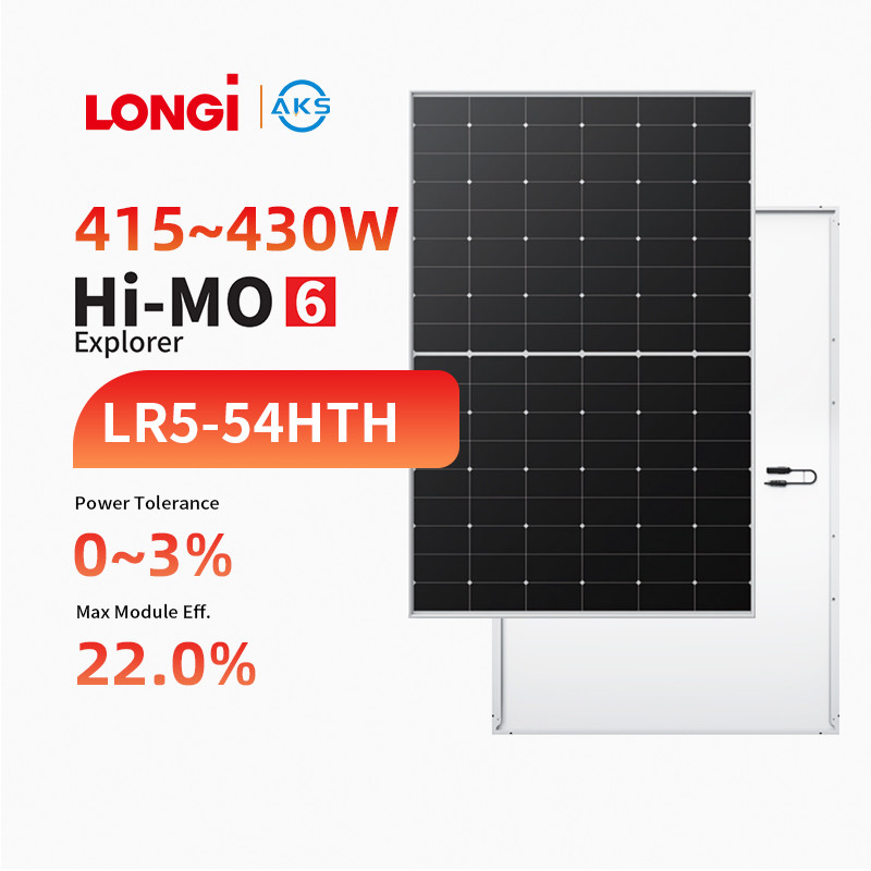 Longi Solar Panel 415W 420W Longi Panel Solar 425W 430W 108 Cells HiMo Mono Silicon Solar Panels