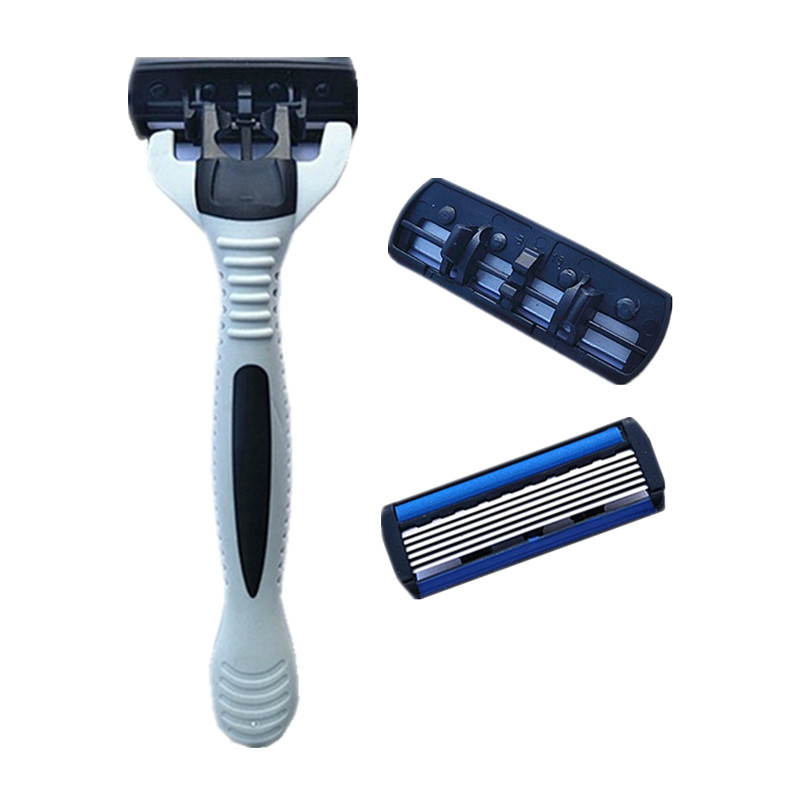 6 Blades Disposable Facial Razor Women with Razor Head Cover