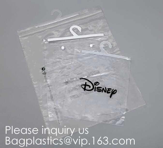 Frosted k bag EVA PVC hanger bag for clothes,EVA frost drawstring bag, Frosted Plastic EVA Garment Packing Bag zip