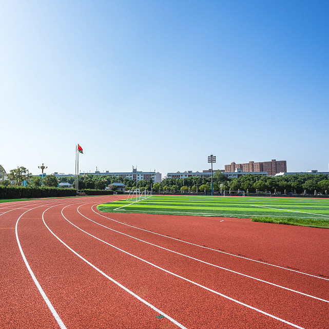13mm Thickness Jogging Track Material Synthetic Sports Vinyl Flooring