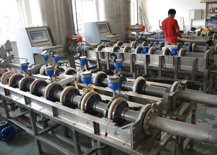 DN50 Cast Iron / CI Bi - Directional Ultrasonic Water Meter For Instantaneous Flow