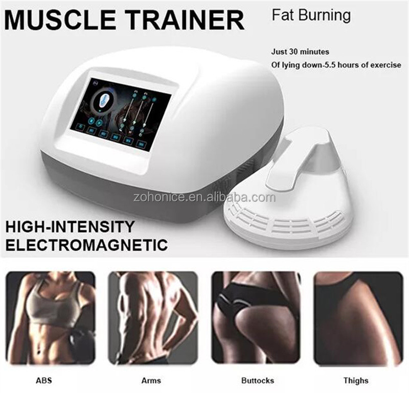 Sculpting Electo Magenetic Body Slimmingt Hi Emt Machine RF Body EMS Fitness Muscle Stimulator Device