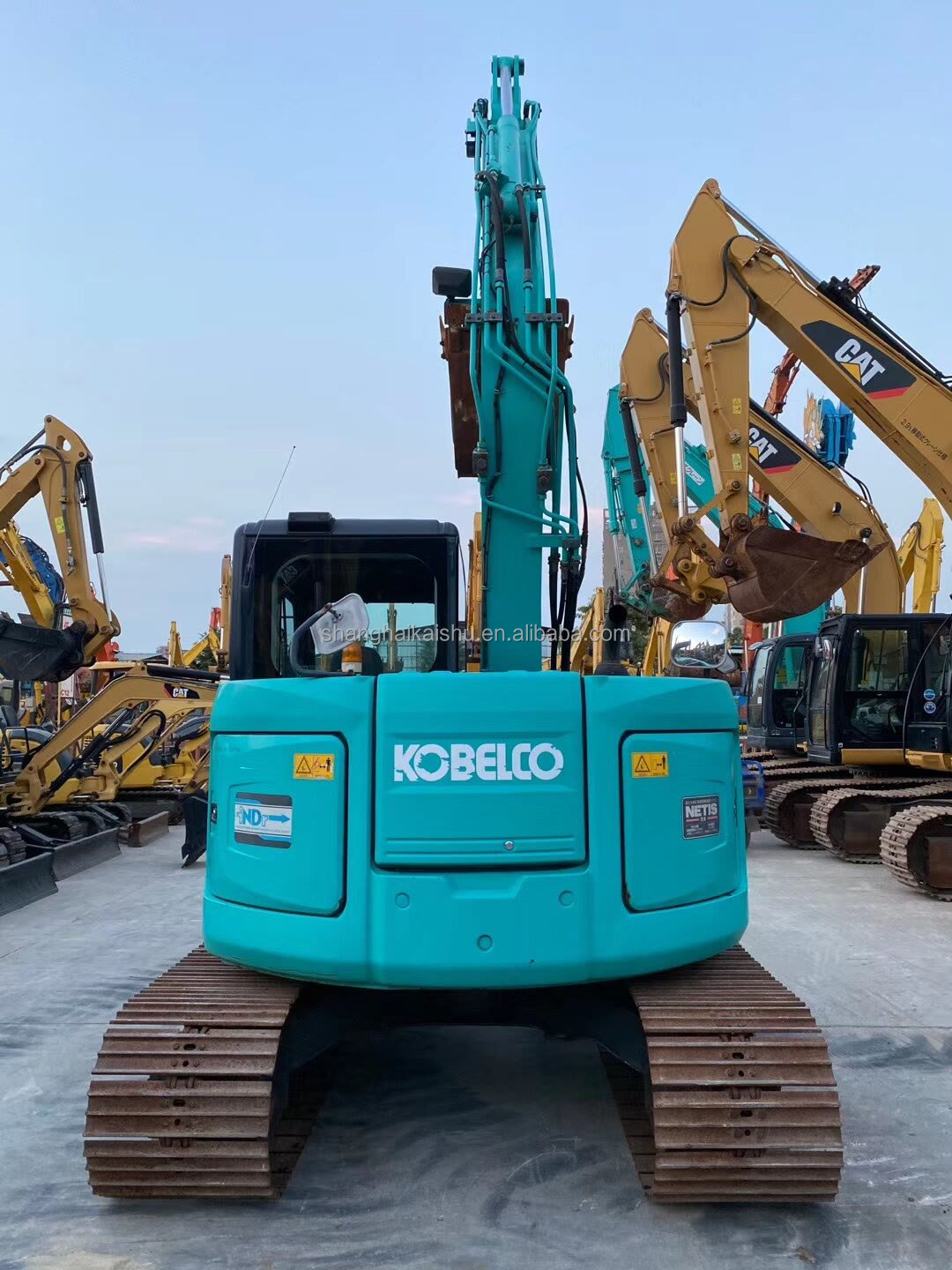 Original Hydraulic Pump Used Kobelco SK75-8 Small Excavator with 2600 Working Hours