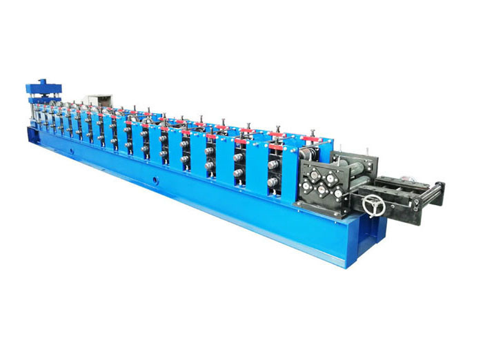Fast Speed U Purlin Roll Forming Machine Tension Type Decoiler Maximum Load Capacity 5 Ton