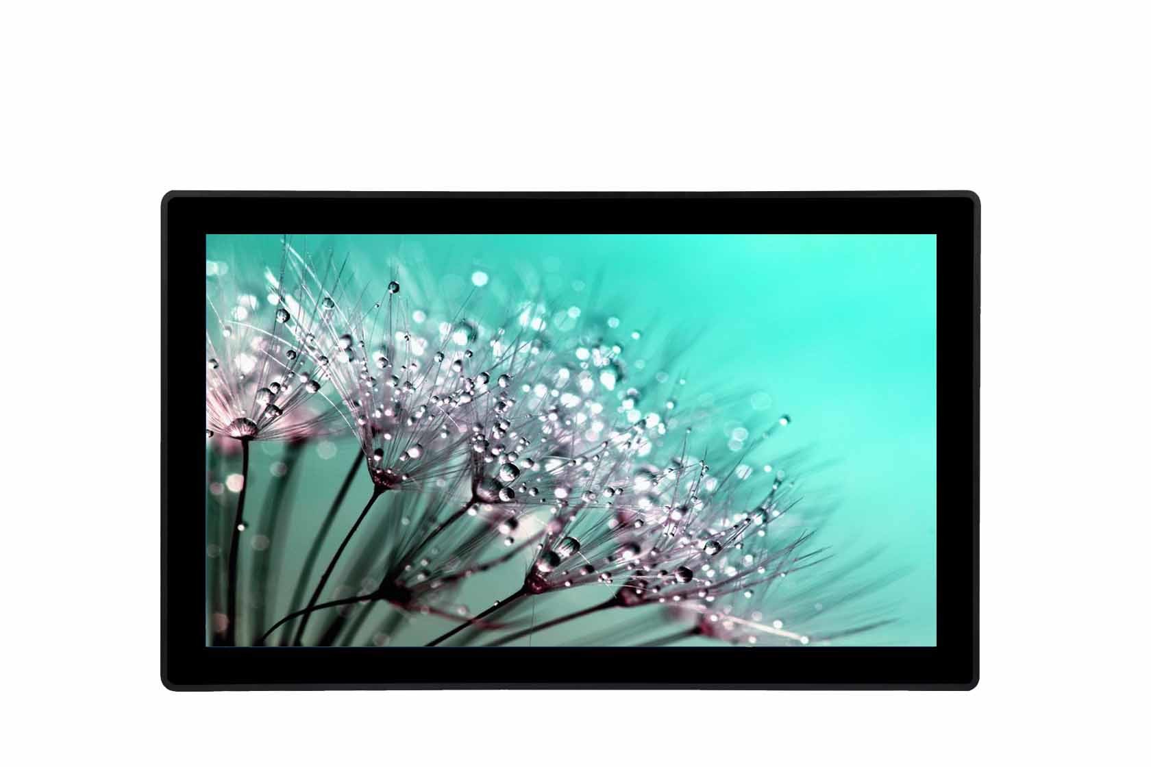 VESA Touch Screen Industrial LCD Monitor 23.6 Inch OSD Control