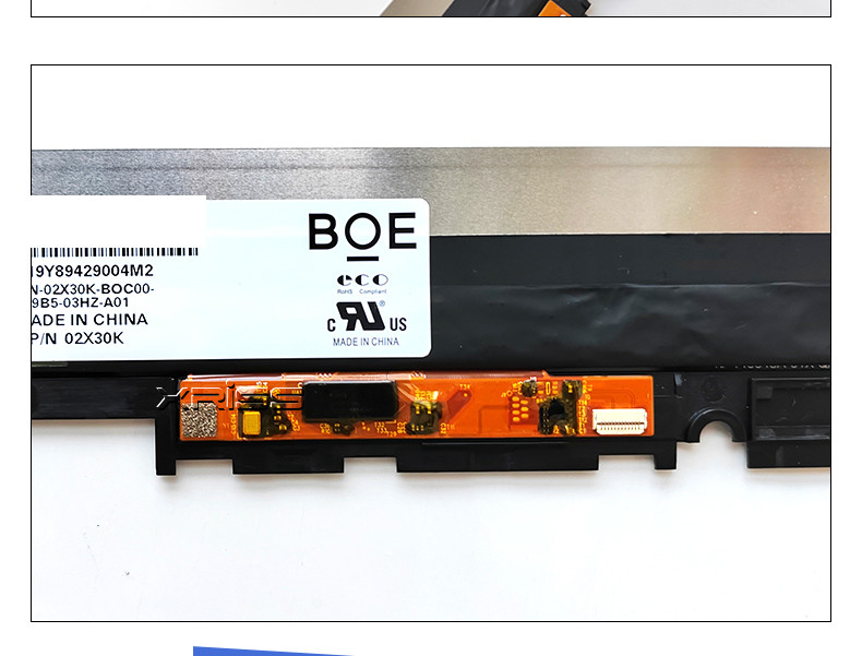 For Inspiron 14 5482 5485 5491 2-in-1 P93G P93G001 1080p LCD Touch Screen Laptop Replacement Assembly