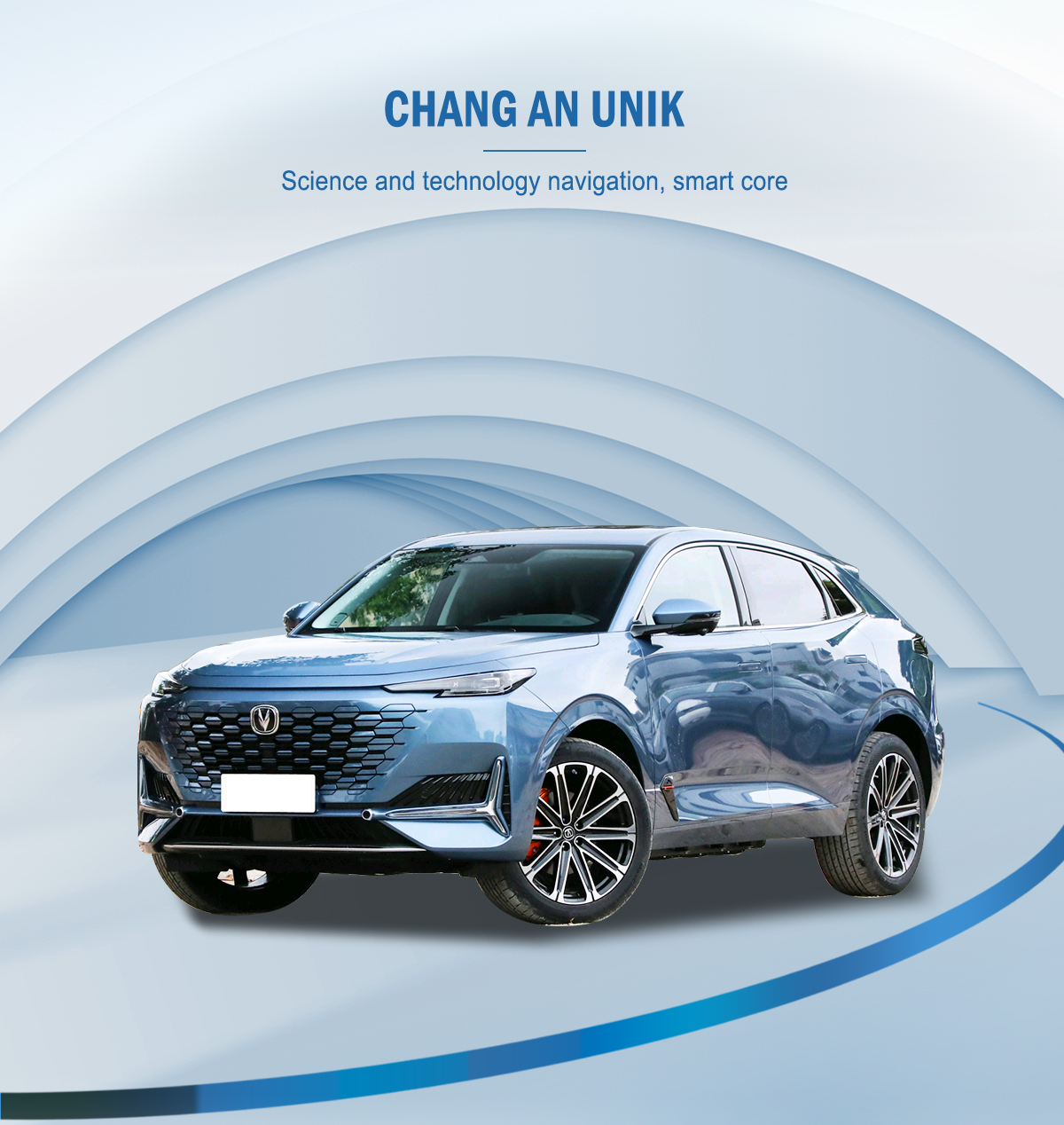 2023 2024 Unik Energy Vehicle Changan Ev Uni K Uni-k Idd Electric Car Fast Charging 5 Doors 5 Seats SUV Advanced Technology