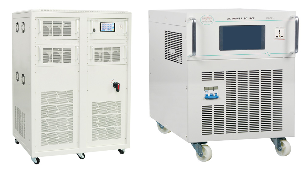 RS232 / RS485 Communication Switching AC Power Source 195 - 245V 340 - 420V