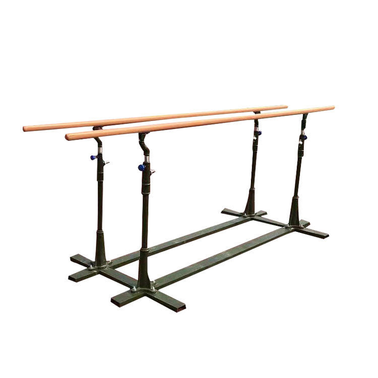 FIG Approval carbon steel base Gymnastics PARALLEL BARS FOR TRAINING