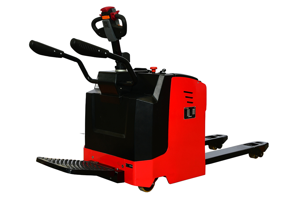 SNSC 3Ton 4Ton Electric Pallet Stacker Truck With Electric Steering And Min Lifting Height 145mm