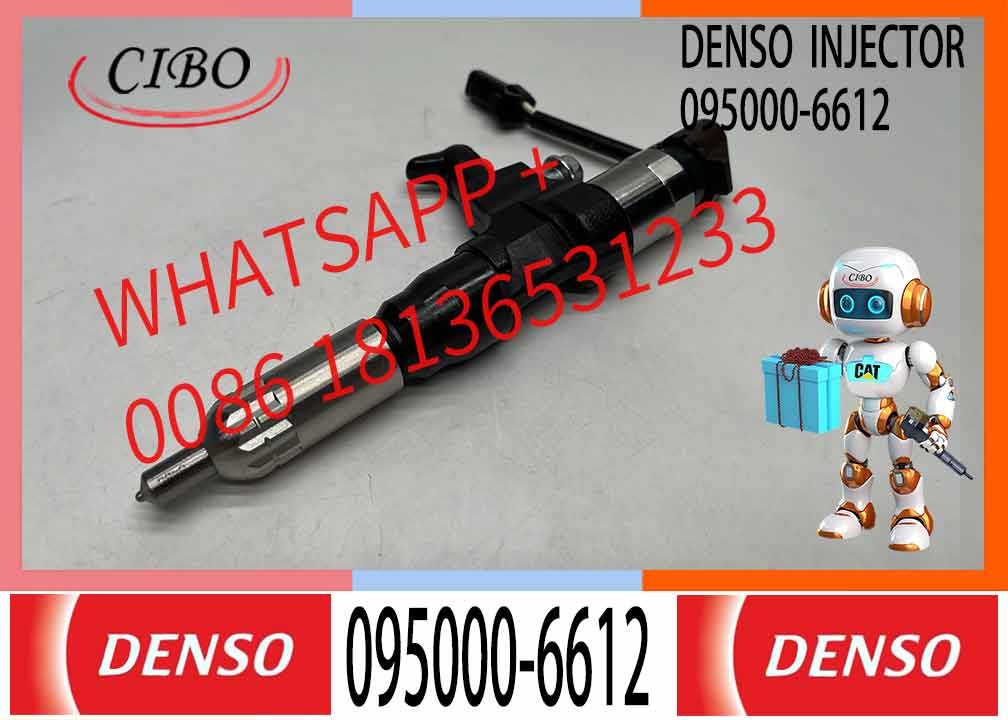 New Denso Common Rail Fuel Injector 095000-6613 0950006613 OE 23670-E0020 095000-6612 for Hino J05E diesel engine