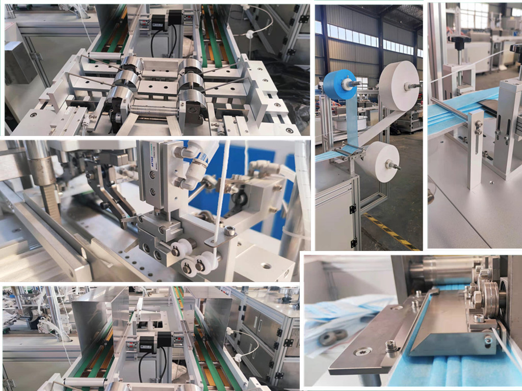 AC220V 140pcs/Min Disposable Non Woven Face Mask Making Machine