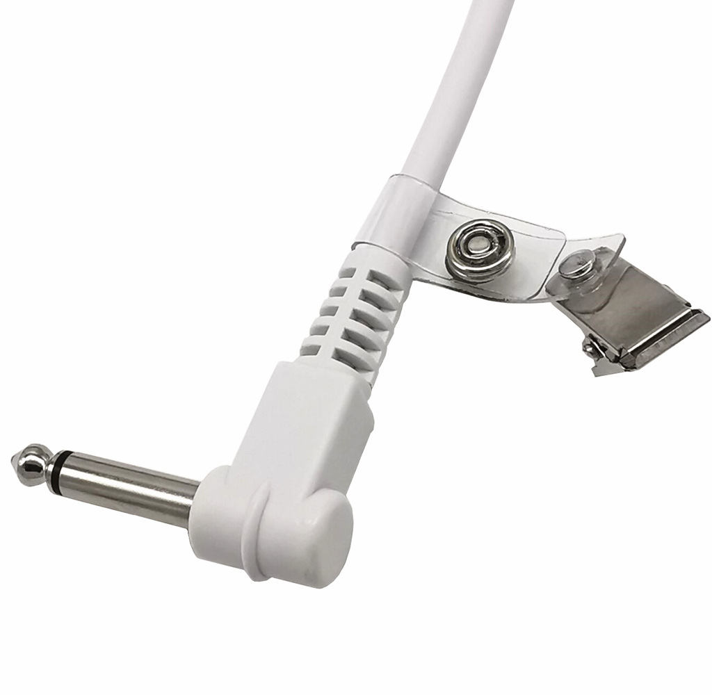 Custom 6.35 Single Button Switch Line Emergency Call Button Nurse Call Cable with Clip for Nurse Station Nurse Call System