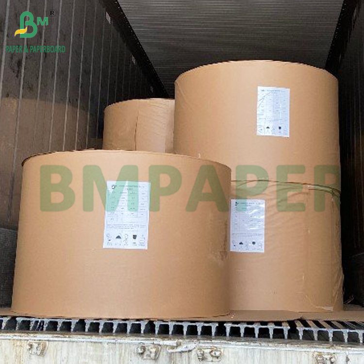 Natural Brown Kraft Grocery Bag Paper 60lbs 70lbs Reycled Bag Kraft