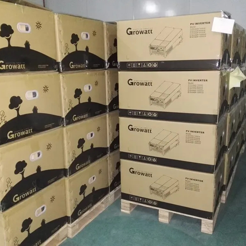 Growatt High Frequency Inverter With Small Size And Lightweight SPF 6000 Es Plus Growatt Solar Hybrid Off Grid Inverter