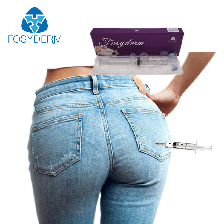 2ml Derm Hyaluronic Acid Filler Lidocaine , Lip Injections Fullness HA Gel With Lidocaine
