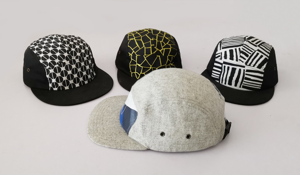 3D Embroidery 5 Panel Baseball Caps Unstructured Nylon Snapabck