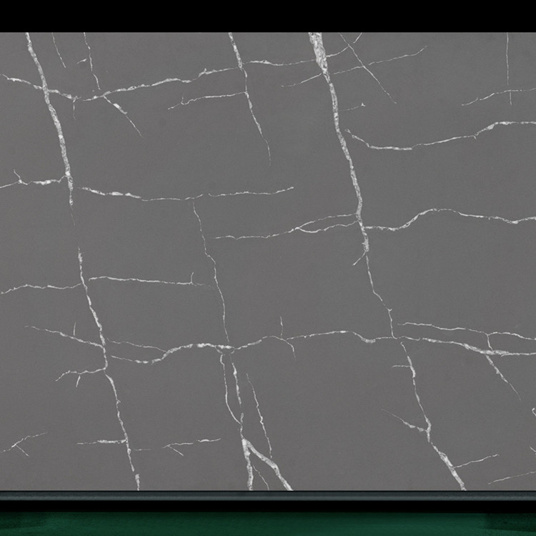 Calacatta Classical Polished Honed White Quartz Stone Veneer White Quartzite Slabs For Benchtop