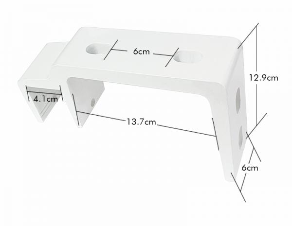 Balcony aluminum retractable awning accessory, aluminium awning bracket , wholesale awning components