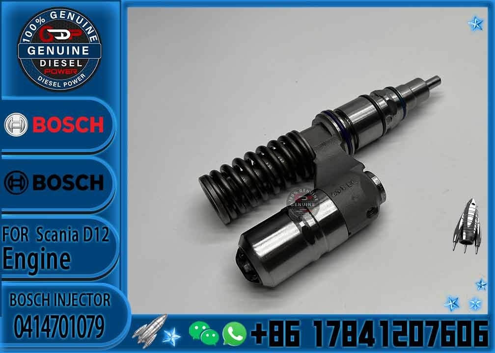 Common Rail Fuel Injector Assembly 0414701063 0414701078 0414701079 for SCANIA R500 1548472 1766553 1539350
