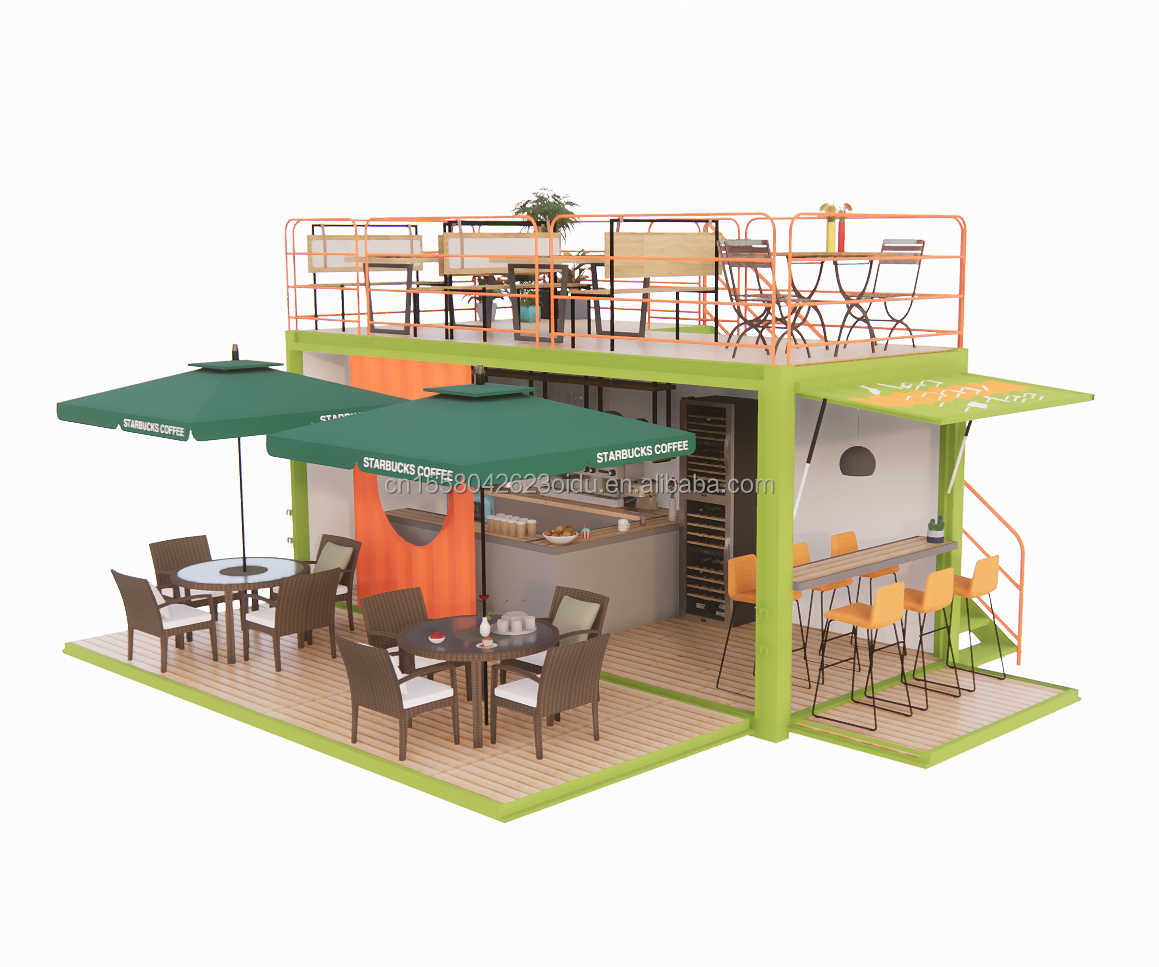 20ft Fast Build Prefab Hotel House Modular Folding Container House for Camping and Foldable Garden