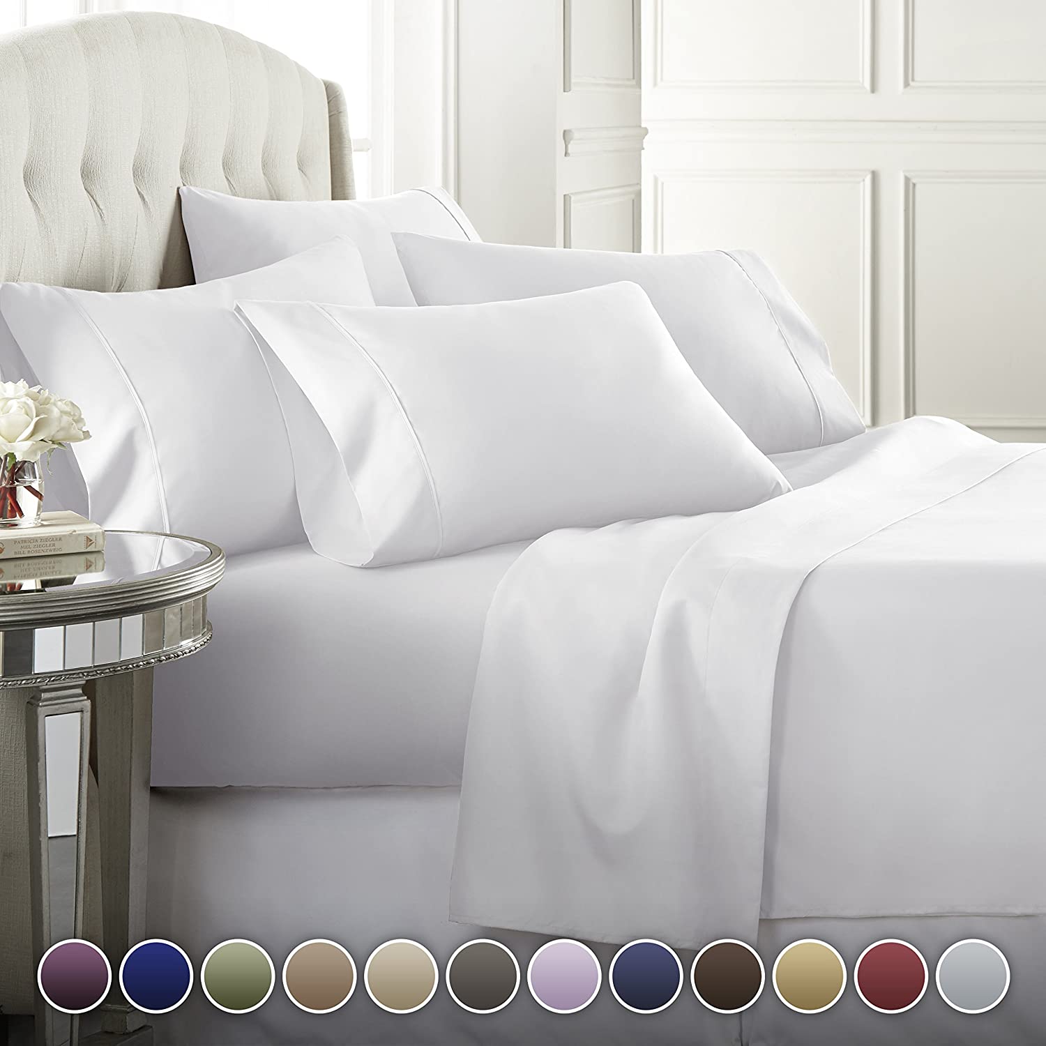 Air-permeable Bedding Set Hotel Supply 100% Luxury Duvet Cover 4 Pieces Bed Sheet Set
