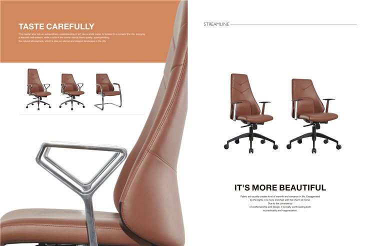Hot Selling Executive Office Chair Mesh Fabric For Chair,Pu Leather Conference Office Chair,High Back Office Chair
