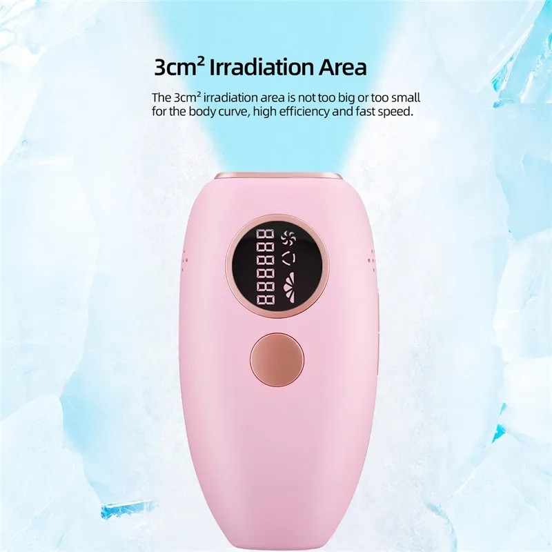ICE COOL IPL Laser Hair Epilator Removal Machine Permanent Painless Hair Remover Device for Facial Body at Home