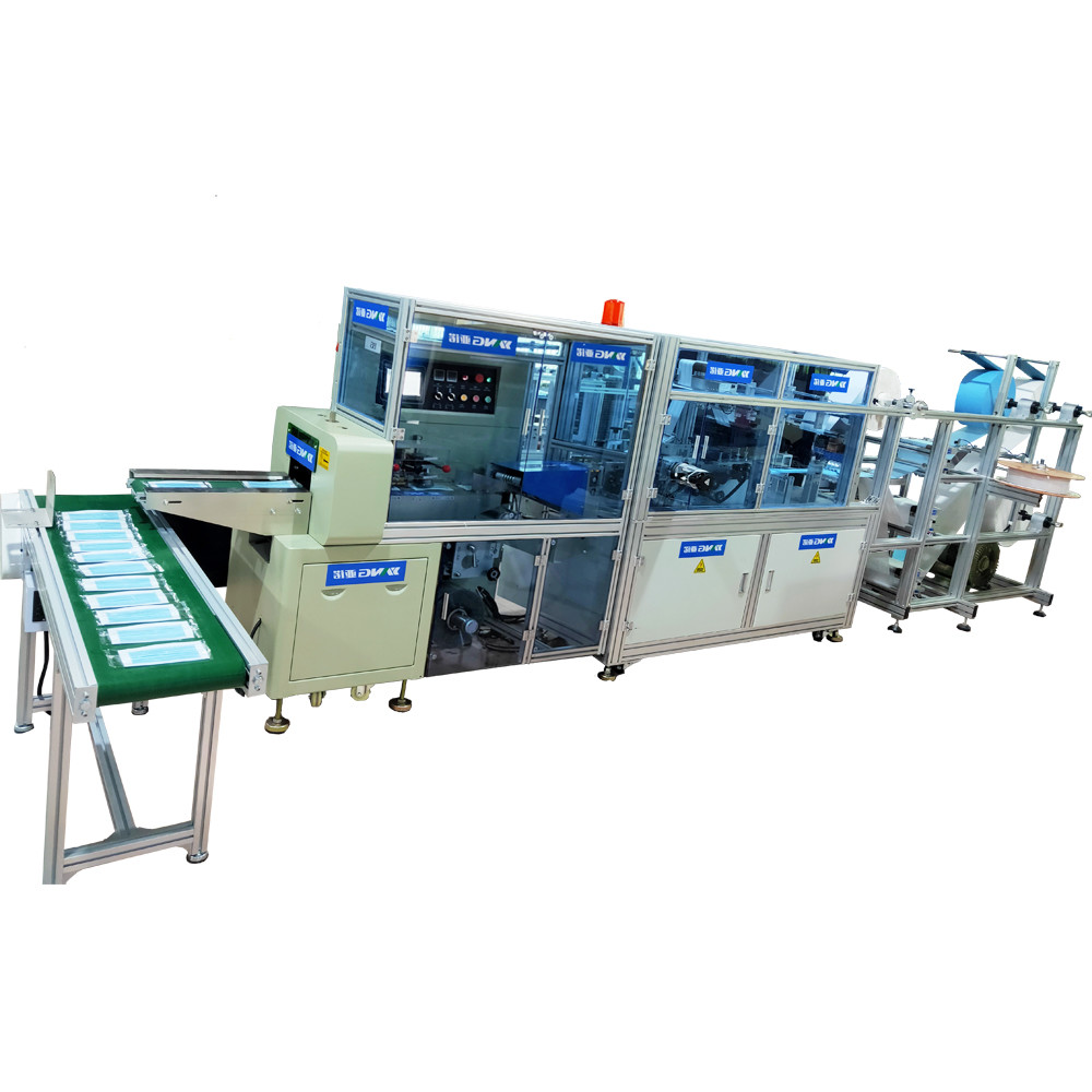 Three Layer Non Woven Face Mask Machine 13KW One Way Forming