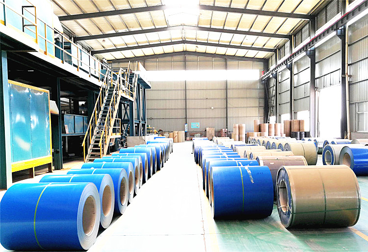 White PPGI Steel Coil Customized Color Pre Painted Galvanized Coil Q235