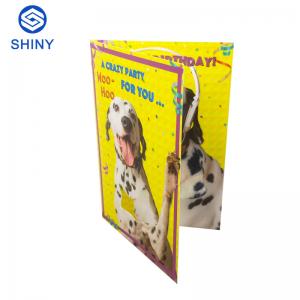 Buy cheap Custom Printing Musical Greeting Card Handmade With Mp4 Player product