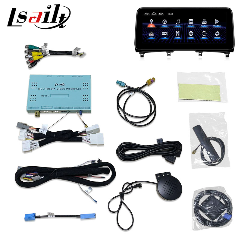 HD 12.3 Inches Android screen upgrade for Lexus RX350 RX450h Lsailt Android Auto Carplay