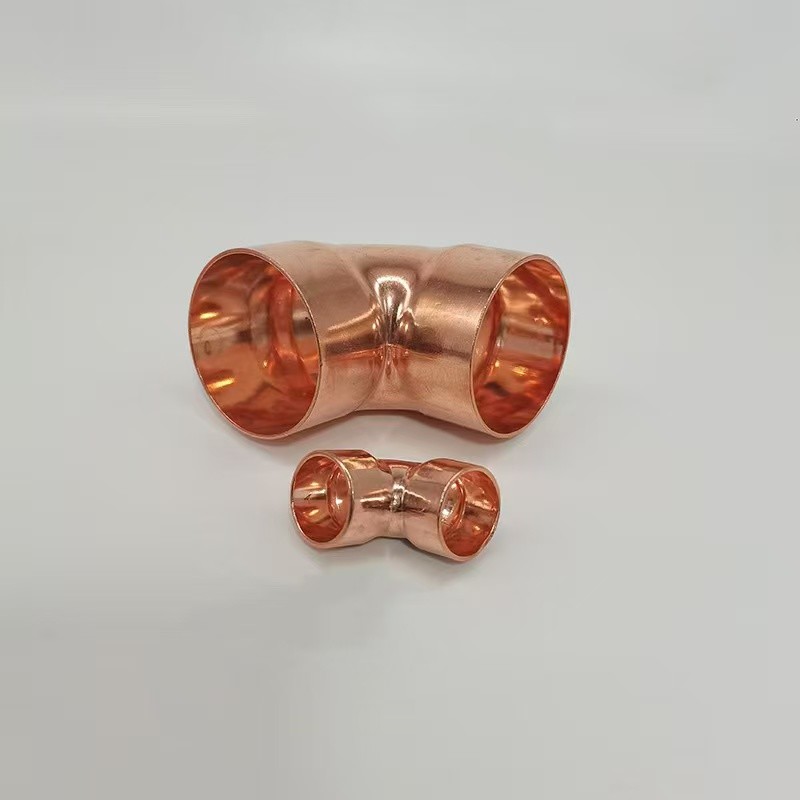 NXF GB/T17791-2017 ASTM B280 Standard TP2 C12200 C1220 Cu-DHP DN6-1200 Pressure 3000-9000lb Copper Elbow