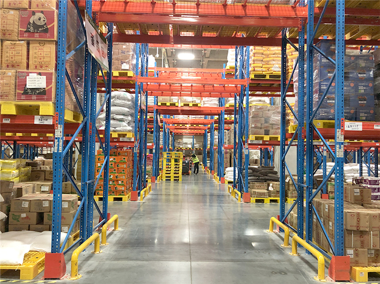 Warehouse rack system pallet racking for wire container storage