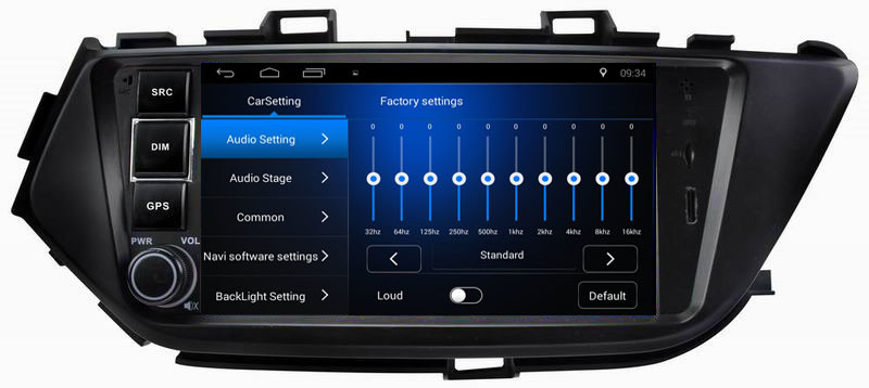 Ouchuangbo Quad Core HD Screen android 8.1 for Nissan Lannia 2015 with wifi audio gps navi SWC BT