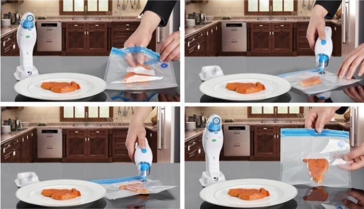 vacuum sealer storage bag Heat seal laminated transparent vacuum plastic food packing bags for sausage, BAGPLASTICS. BAG