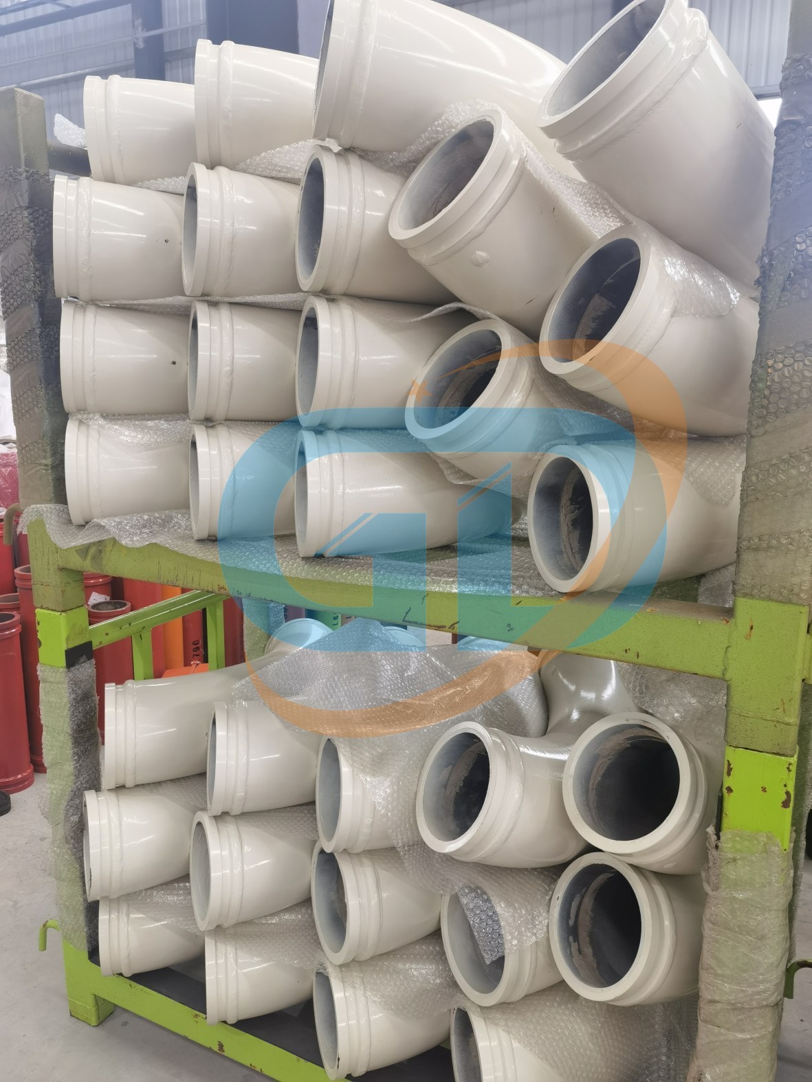 Putzmeister Concrete Pump Delivery Pipe Elbows Bend Pipe 90D 45D 30D