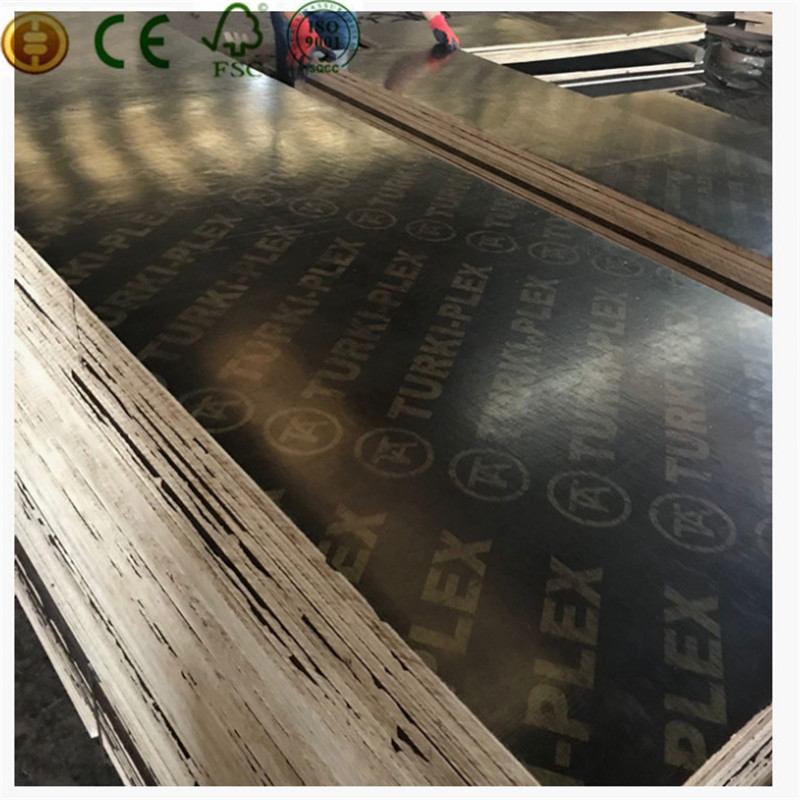 Anti Cracking Concrete Template Film Faced Plywood 1250*2500